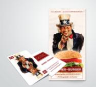 Рекламный флаер Corner Burger